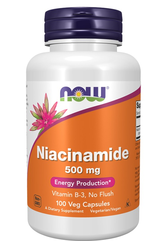 Niacinamide (B 3) 500 mg 100 Veg Capsules
